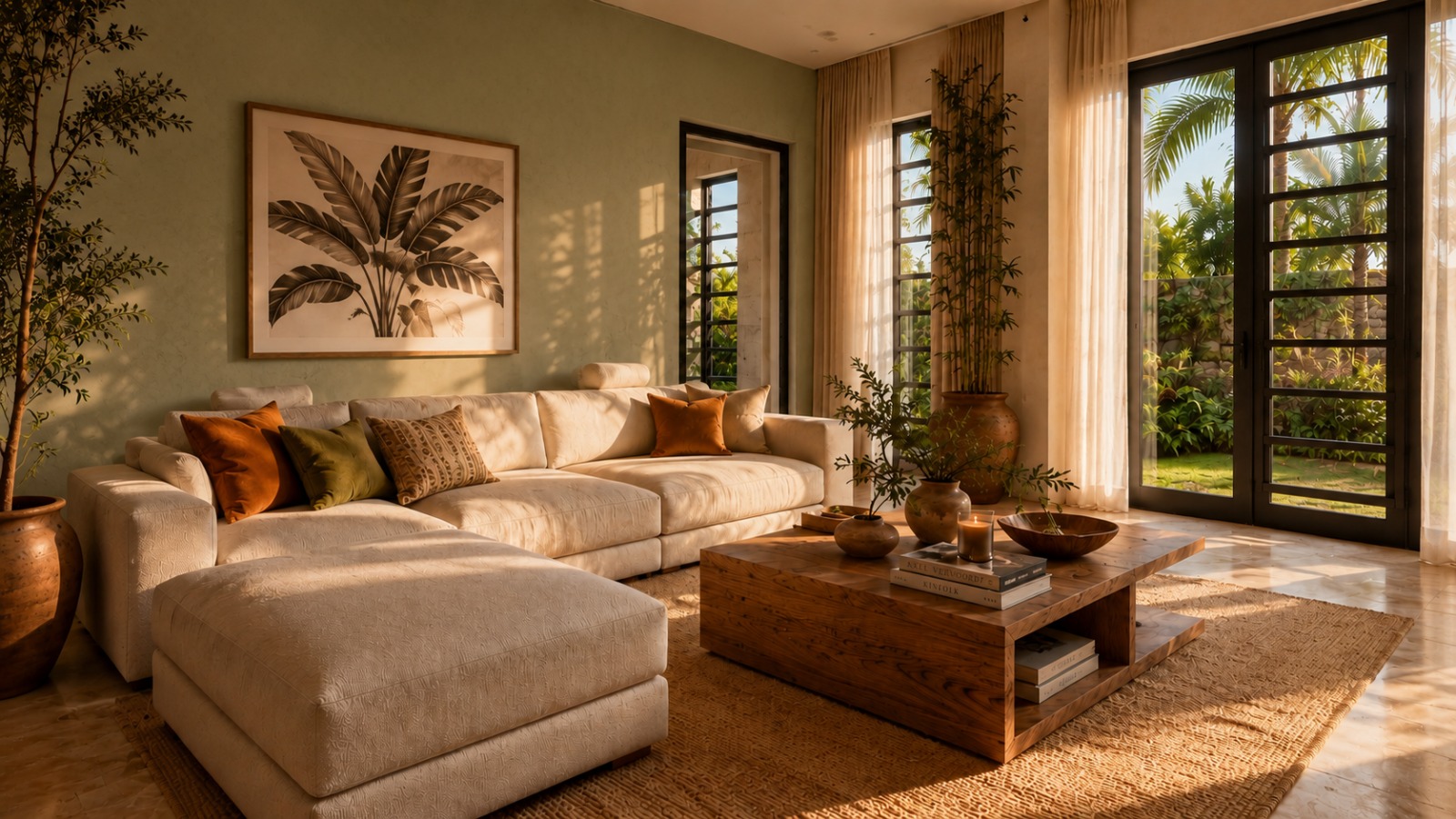 Le Jardin - Salon palmiers 1