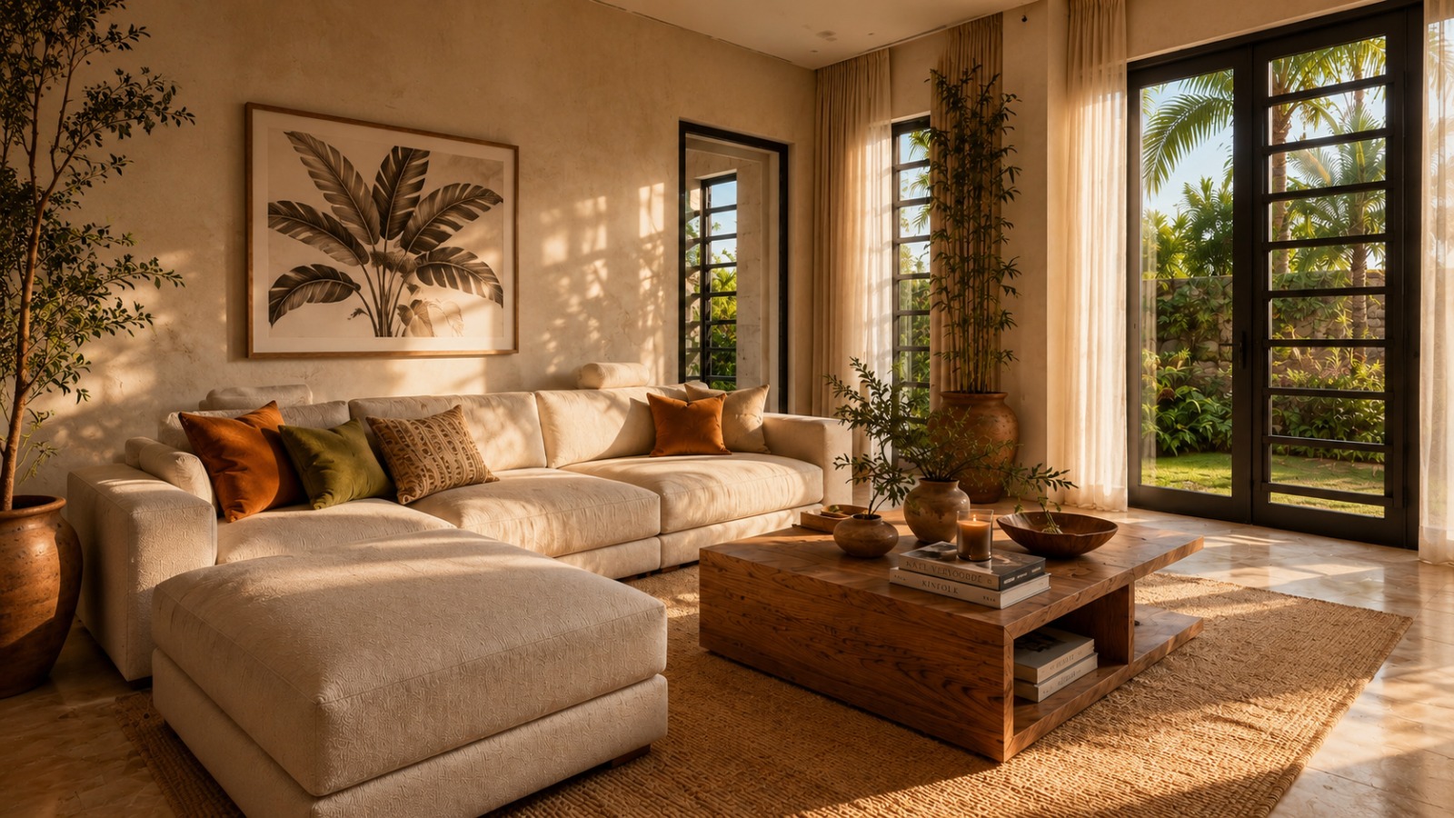 Le Jardin - Salon palmiers 2